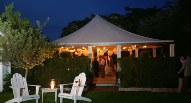 The Lawn and Tented Patio