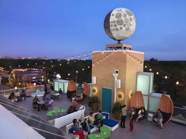 Partial Buyout of Rooftop Bar at the Moonrise Hotel