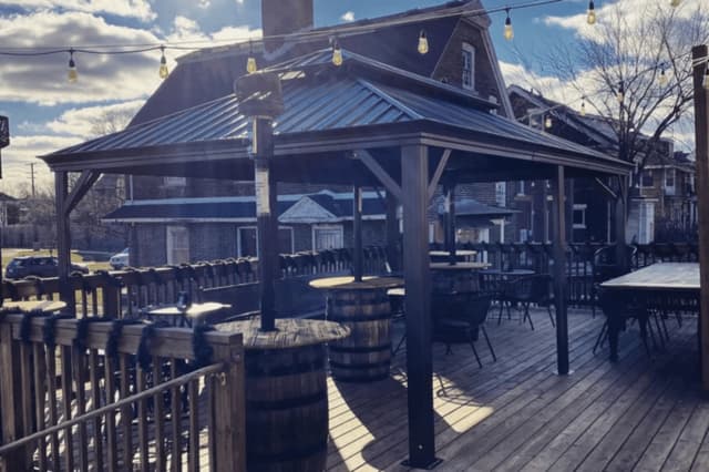 Greenspace and Covered Deck