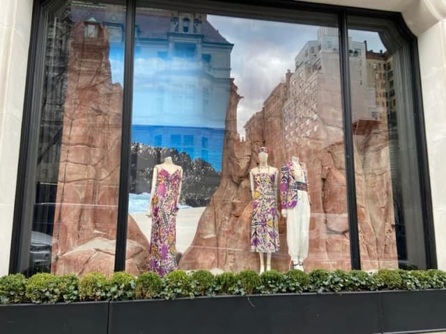 Ralph Lauren Window Rock Display NYC