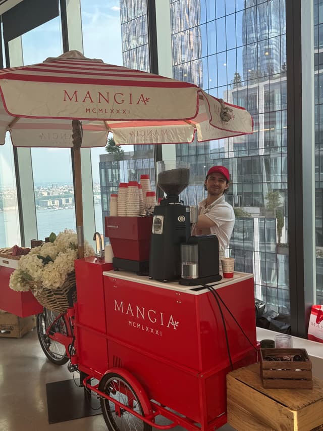 Mangia Mobile coffee cart  - 0