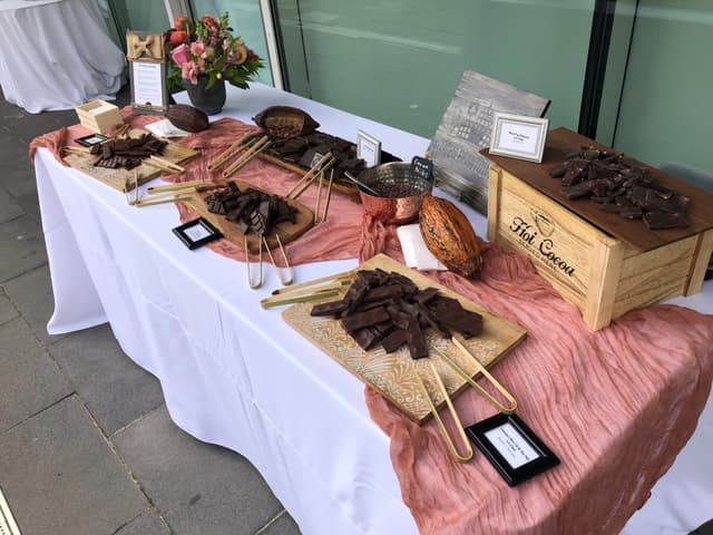 Chocolate Tasting Table