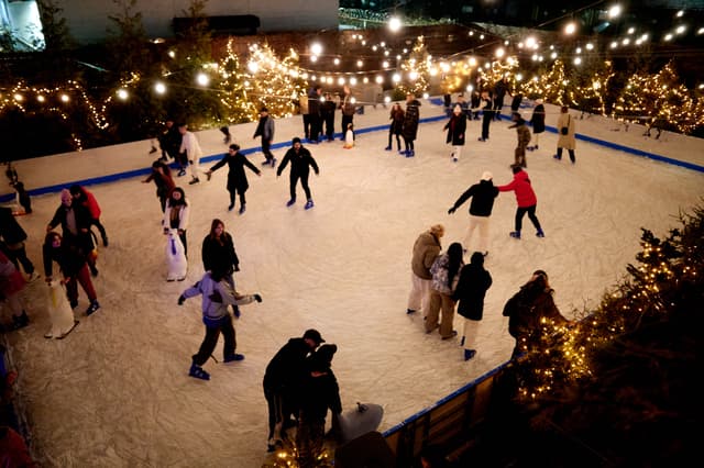 Ice Skating Rink and Swiss Chalet Restaurant Available for Private Events