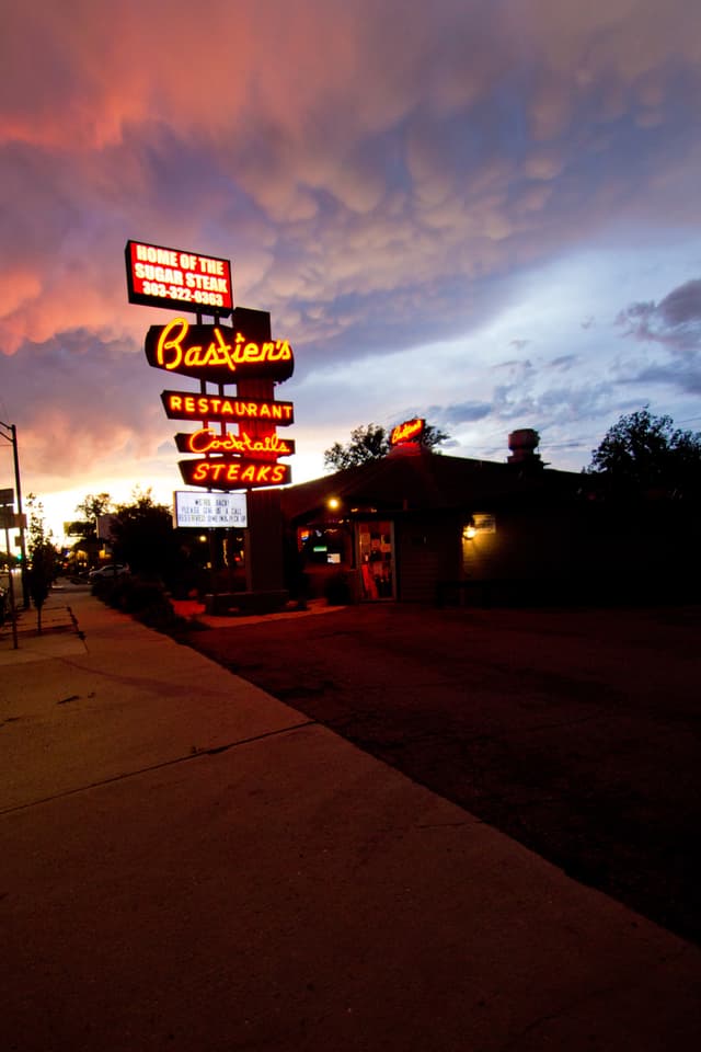 Bastien's Restaurant interior and exterior