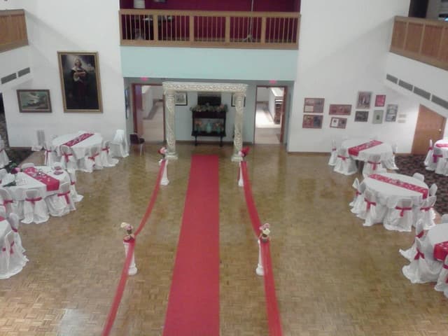 The Hall at Dante Alighieri Society of Massachusetts Cultural