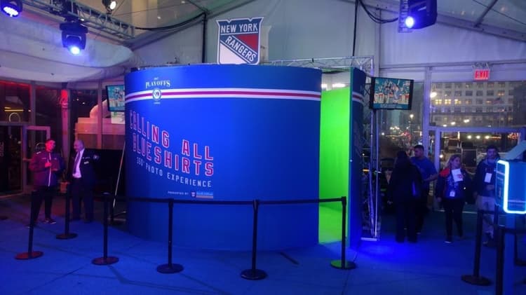 NY Rangers Fan Experience Event
