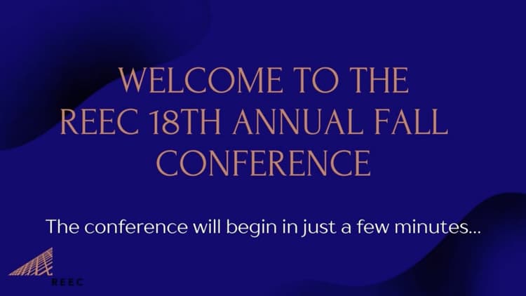 REEC 18th Annual Fall Virtual Conference