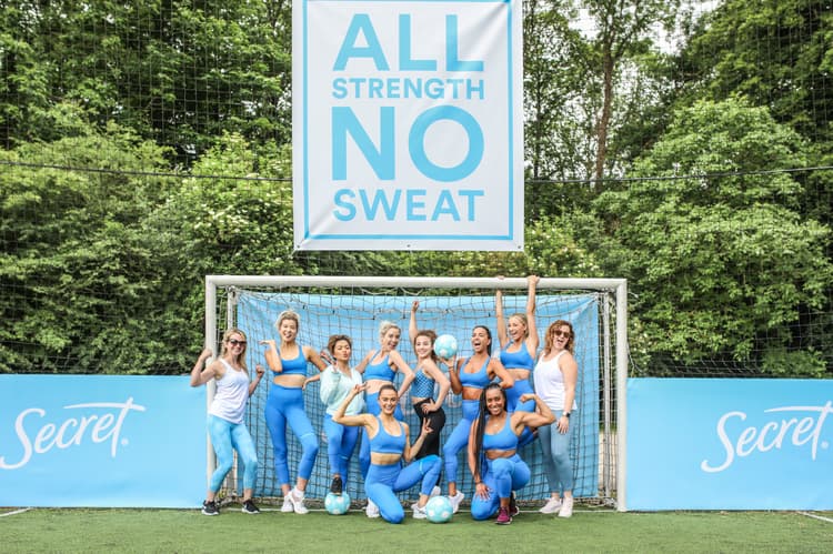 Secret Deodorant at Women's World Cup