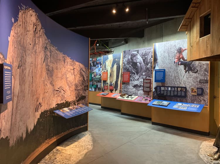 Yosemite Rock Climbing Exhibit