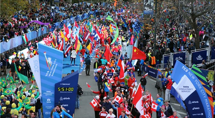 New York City Marathon Opening Ceremony