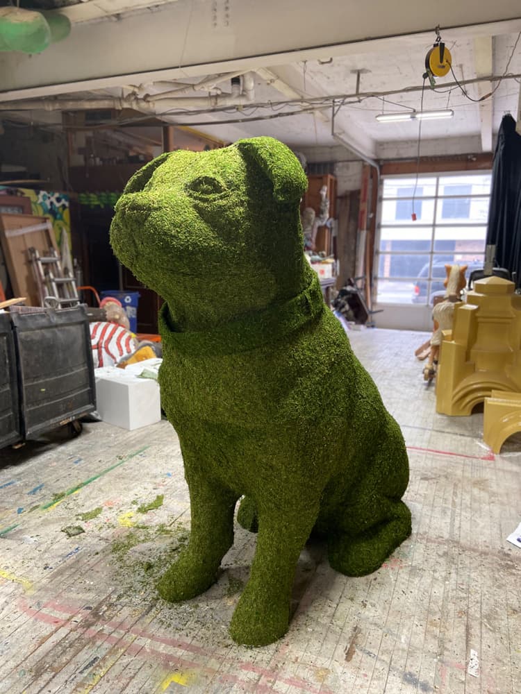 Fomo - 8 ft. Topiary Dog Sculpt