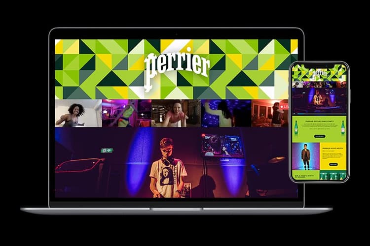 Perrier Virtual Dance Party