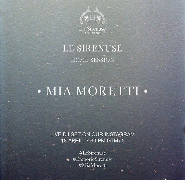 Mia Moretti at Le Siranuse Home Session 