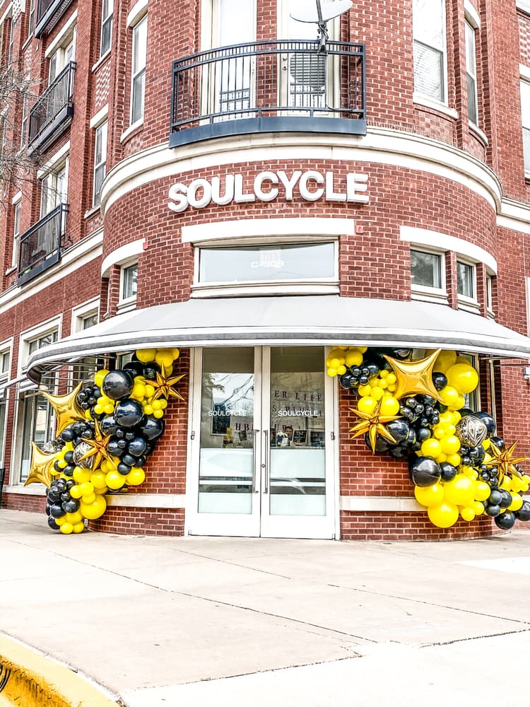 Soul Cycle Uptown Dallas Balloon Install