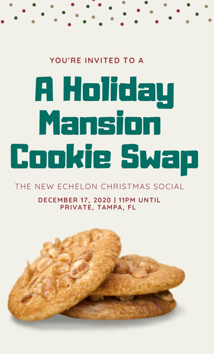 Holiday Mansion Cookie Swap
