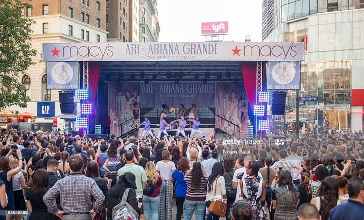 Ariana Grade Fragrance Launch Concert