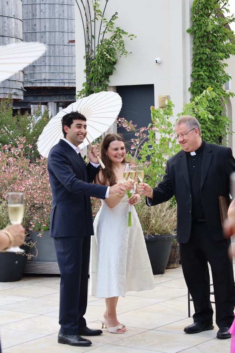 marriage license signing and ceremony 