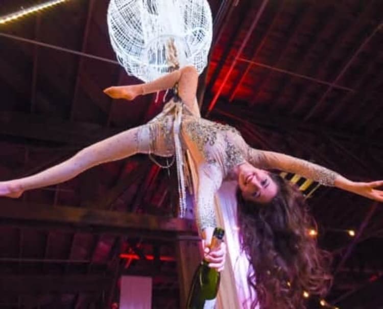 Spectacular 'Crafted' Vegas Cirque Party