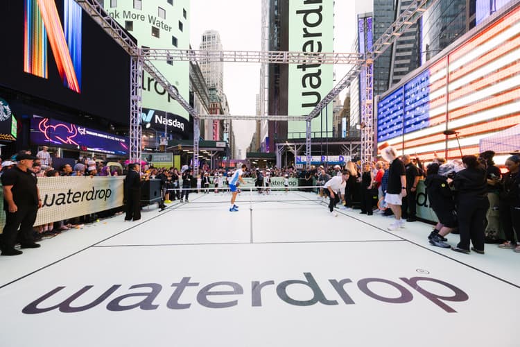 waterdrop Times Square Activation