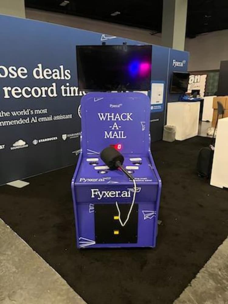 Fyxer Whac A Mail at eXpcon Miami