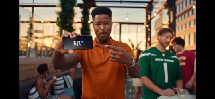 NFL+ Commercial 2022 with Nate Burleson