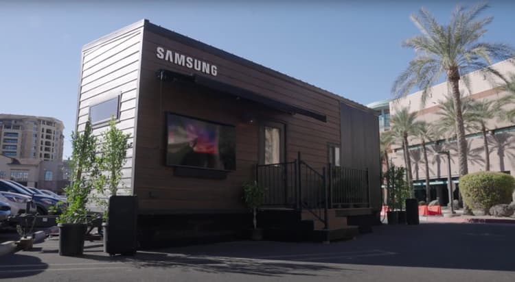 Samsung Tiny Home - Super Bowl 2023