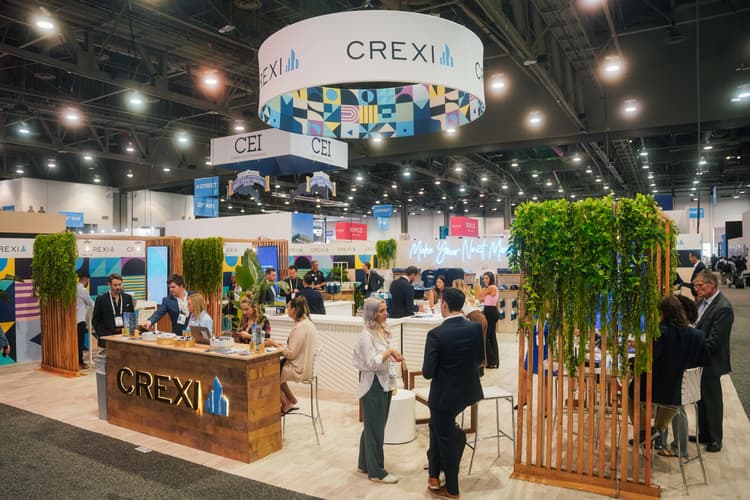 Crexi Tradeshow Booth