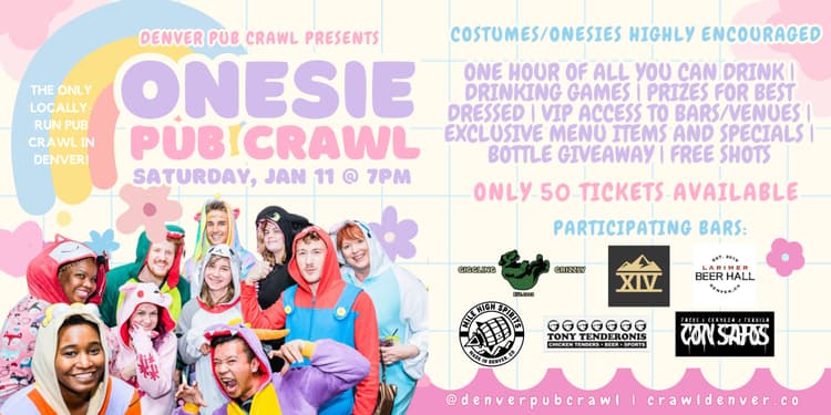 Onesie Bar Crawl