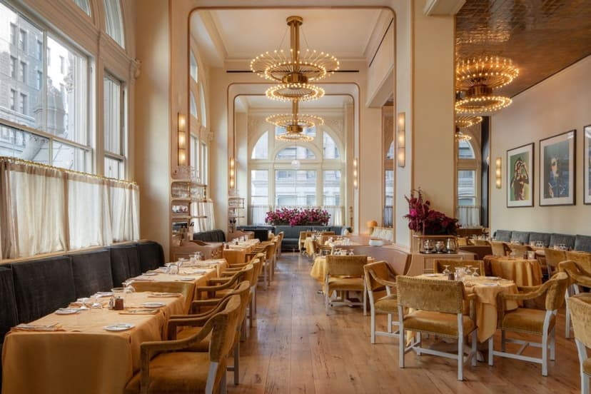 The Most Stylish Spots For A Group Dinner In NYC Right Now