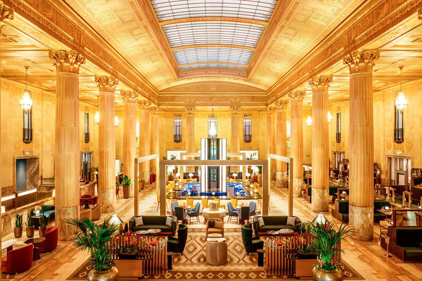 These Former Banks Turned Into Opulent Boutique Hotels