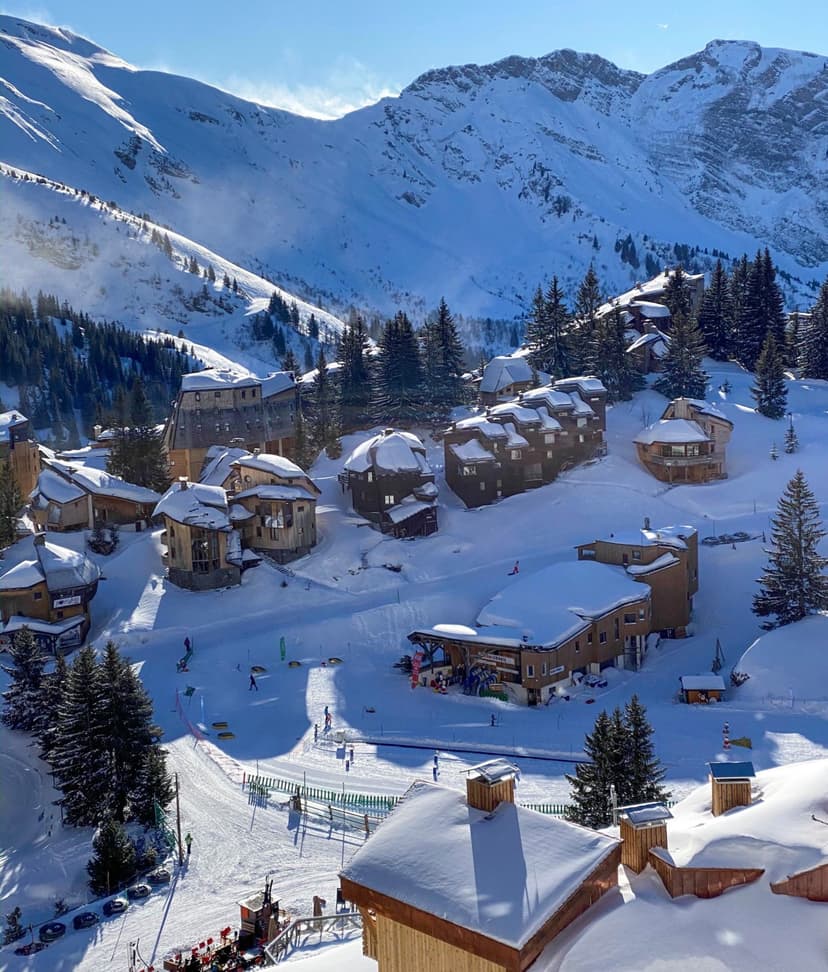 The most beautiful alpine ski resorts in France