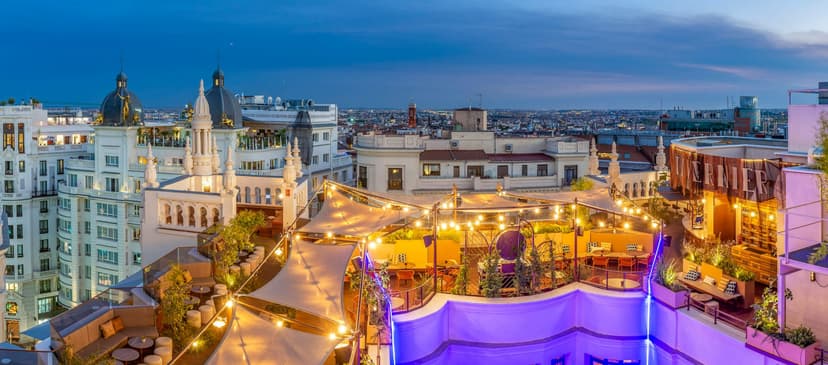 33 Best Rooftop Bars in Madrid - Complete Guide